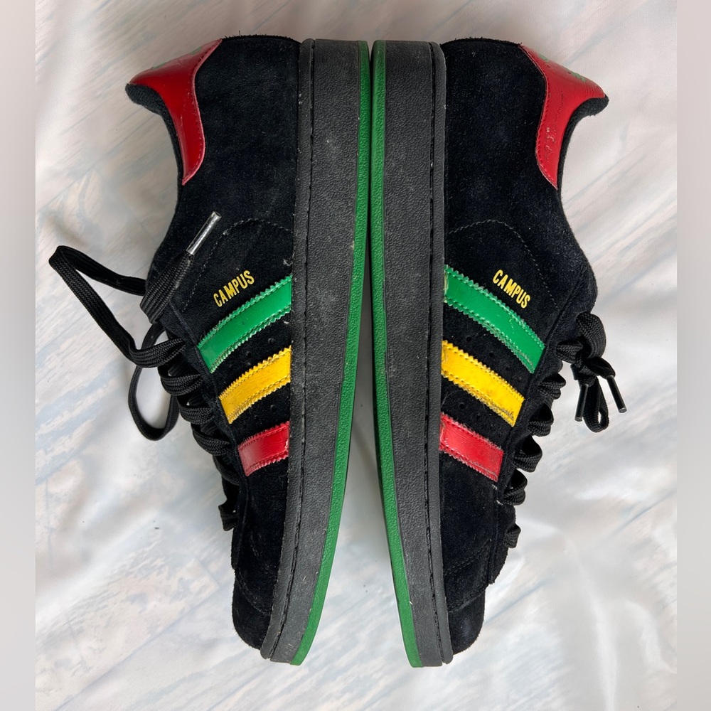 Adidas Originals Campus Rasta sneakers Men’s Shoes Size 10.5